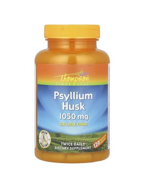 Thompson, Psyllium Husk, 1,050 mg , 120 Vegetarian Capsules (525 mg per Capsule) Thompson, Psyllium Husk, 1,050 mg , 120 Vegetarian Capsules (525 mg per Capsule)