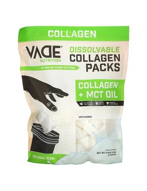 Vade Nutrition, lösliche Kollagenpackungen, Kollagen + MCT-Öl, ohne Geschmack, 0,96 lb (434 g)