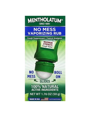 Mentholatum, No-Mess-Verdampfungsrub, 1,76 oz (50 g)