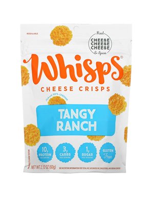 Whisps, Tangy Ranch Cheese Crisps, 2.12 oz (60 g)
