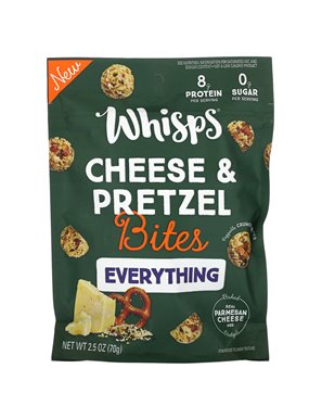 Whisps, Käse- und Brezelhäppchen, Alles, 2,5 oz (70 g) Whisps, Käse- und Brezelhäppchen, Alles, 2,5 oz (70 g)