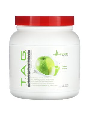 Metabolic Nutrition, T.A.G., Green Apple, 400 g Metabolic Nutrition, T.A.G., Green Apple, 400 g