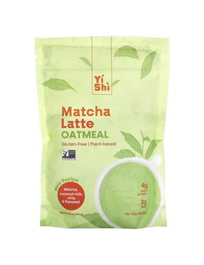 Yishi, Haferflocken, Matcha Latte, 8,5 oz (240 g)