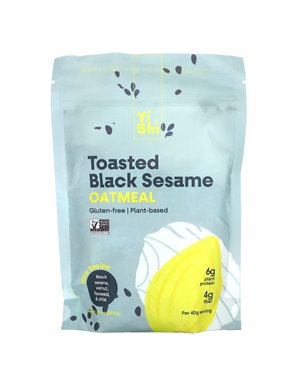 Yishi, Haferflocken, gerösteter schwarzer Sesam, 8,5 oz (240 g) Yishi, Haferflocken, gerösteter schwarzer Sesam, 8,5 oz (240 g)