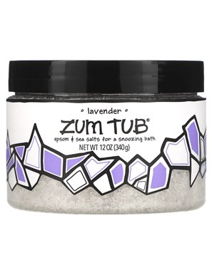 ZUM, Zum Tub, Epsom and Sea Salt, Lavender, 12 oz (340 g) ZUM, Zum Tub, Epsom and Sea Salt, Lavender, 12 oz (340 g)