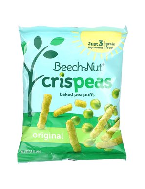 Nut-Free, Crispeas, Baked Chicken Puffs, 12+ Months, Original, 1.4 oz (40 g)