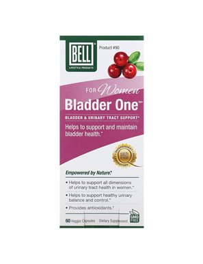 Bell Lifestyle, For Women, Bladder One, 60 Veggie Capsules Bell Lifestyle, For Women, Bladder One, 60 Veggie Capsules