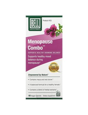 Bell Lifestyle, Menopause Combo, 60 Veggie Capsules