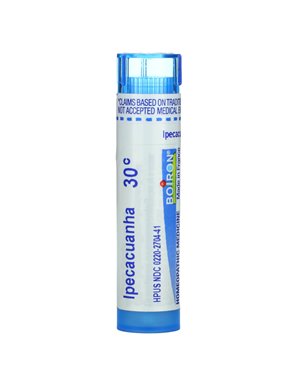 Boiron, Ipecacuanha, 30C, Approx 80 Pellets Boiron, Ipecacuanha, 30C, Approx 80 Pellets
