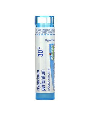 Boiron, Hypericum Perforatum, 30C, Approx 80 Pellets Boiron, Hypericum Perforatum, 30C, Approx 80 Pellets