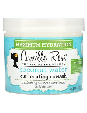 Camille Rose, Kokoswasser, Curl Coating Cowash, maximale Feuchtigkeitsversorgung, 12 oz (354 ml)