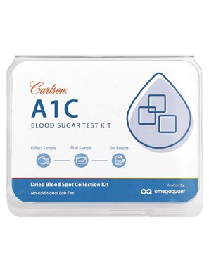 Carlson, A1C, Blood Sugar Test Kit, 1 Kit