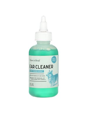 Chew + Heal, Ear-Cleaner, Baby Powder Scent, 4 oz (118 ml) Chew + Heal, Ear-Cleaner, Baby Powder Scent, 4 oz (118 ml)