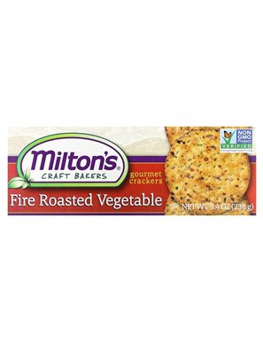 Milton's Craft Bakers, Przekąski Gourmet, Warzywa Pieczone Ogniem, 8,4 uncji (238 g)