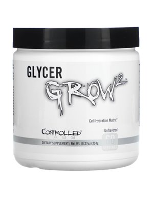 Controlled Labs, GlycerGrow 2, Bezsmakowy, 8,27 uncji (234 g) Controlled Labs, GlycerGrow 2, Bezsmakowy, 8,27 uncji (234 g)