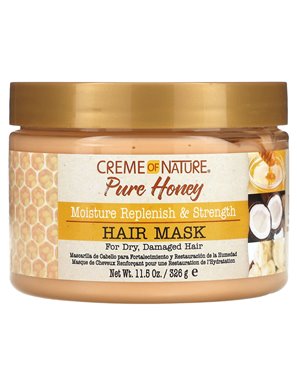 Creme Of Nature, Pure Honey, Moisture Replenish & Strength Hair Mask, 11.5 oz (326 g) Creme Of Nature, Pure Honey, Moisture Replenish & Strength Hair Mask, 11.5 oz (326 g)