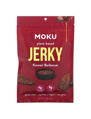 Moku, pflanzliches Trockenfleisch, Koreanisches Barbecue, 2 oz (56 g)