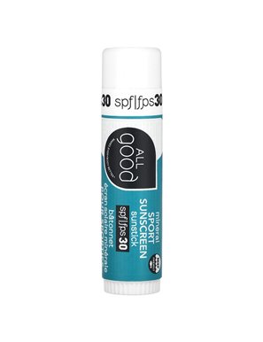 All Good Products, Mineral Sports Sonnenschutzstick, LSF 30, 17 g (0,6 oz.) All Good Products, Mineral Sports Sonnenschutzstick, LSF 30, 17 g (0,6 oz.)