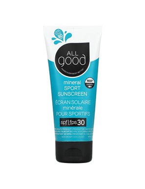 All Good Products, Mineral Sunscreen, SPF 30, 3 fl oz (89 ml) All Good Products, Mineral Sunscreen, SPF 30, 3 fl oz (89 ml)