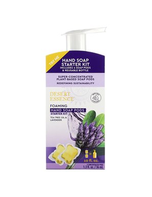 Desert Essence, Flüssige Handseife im Pods-Starter-Kit, Teebaumöl und Lavendel, 2 konzentrierte Pods, 1,3 fl oz ( Desert Essence, Flüssige Handseife im Pods-Starter-Kit, Teebaumöl und Lavendel, 2 konzentrierte Pods, 1,3 fl oz (