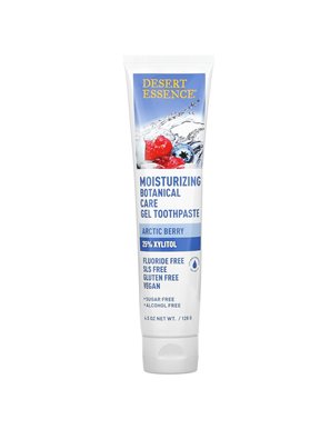 Desert Essence, Moisturizing Botanical Toothpaste Gel, Arctic Berry, 4.5 oz (128 g) Desert Essence, Moisturizing Botanical Toothpaste Gel, Arctic Berry, 4.5 oz (128 g)