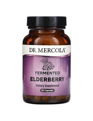 Dr. Mercola, Fermented Elderberry, 60 Capsules