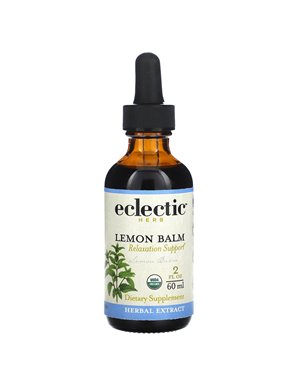 Eclectic Institute, Herb, Lemon Balm Extract, 2 fl oz (60 ml)