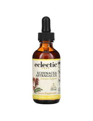 Eclectic Institute, Herbaty Dla Dzieci, Ekstrakt z Gliceryny, Echinacea Astragalus, 2 uncje (60 ml)