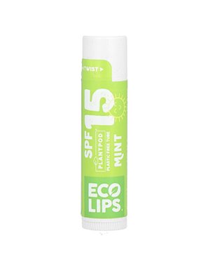 Eco Lips Inc., Sunscreen Lip Balm, SPF 15, Mint, 0.15 oz (4.25 g) Eco Lips Inc., Sunscreen Lip Balm, SPF 15, Mint, 0.15 oz (4.25 g)