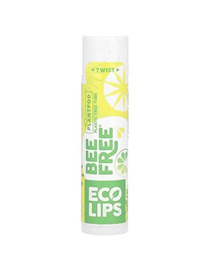 Eco Lips Inc., Bee Free, Vegan Lip Balm, Lemon-Lime, 0.15 oz (4.25 g)