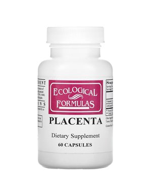 Ecological Formulas, Placenta, 60 Capsules Ecological Formulas, Placenta, 60 Capsules