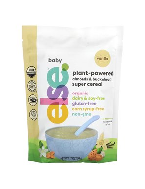 Else, Baby, Pflanzenpower mit Mandeln und stückigen Superflocken 6+ Monate, Vanille, 198 g