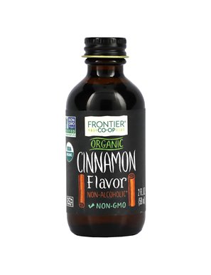 Frontier Co-op, Organic Cinnamon Flavor, Alcohol-Free, 59 ml Frontier Co-op, Organic Cinnamon Flavor, Alcohol-Free, 59 ml