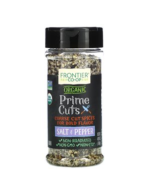 Frontier Co-op, Organic Prime Cuts, Sól & Pieprz, 4.09 oz (116 g)