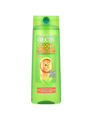 Garnier, Fructis, Grow Strong, Thickening, Shampoo, For Fine Hair, 12.5 fl oz (370 ml) Garnier, Fructis, Grow Strong, Thickening, Shampoo, For Fine Hair, 12.5 fl oz (370 ml)