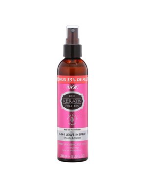 Hask Beauty, Keratin Protein, 5-In-1 Leave-In Spray, 8 fl oz (235 ml) Hask Beauty, Keratin Protein, 5-In-1 Leave-In Spray, 8 fl oz (235 ml)