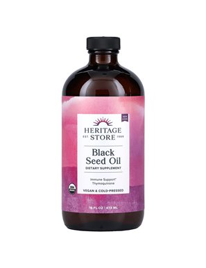 Heritage Store, Black Seed Oil, 16 oz (473 ml) Heritage Store, Black Seed Oil, 16 oz (473 ml)