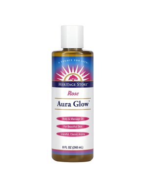 Heritage Store, Aura Glow, Róża, 8 uncji (240 ml)