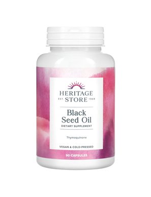 Heritage Store, Black Seed Oil, 90 Capsules Heritage Store, Black Seed Oil, 90 Capsules