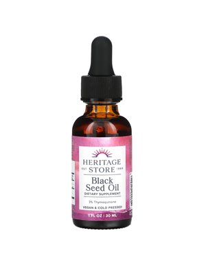 Heritage Store, Black Seed Oil, 1 fl oz (30 ml) Heritage Store, Black Seed Oil, 1 fl oz (30 ml)