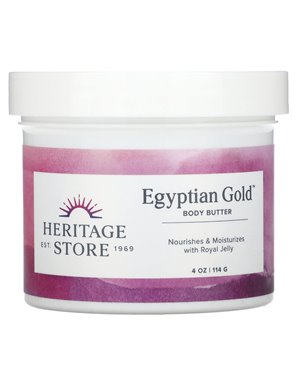 Heritage Store, Egyptian Gold, Body Butter, 4 oz (114 g) Heritage Store, Egyptian Gold, Body Butter, 4 oz (114 g)