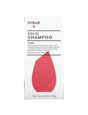 HiBAR, Stalowy Szampon, Lokówka, 1 bar, 3.2 uncji (90 g)