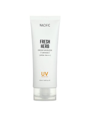 Nacific, Fresh Herb, Origin Sonnenschutz, Calendula, LSF 50+, PA++++, 1,69 fl oz (50 ml) Nacific, Fresh Herb, Origin Sonnenschutz, Calendula, LSF 50+, PA++++, 1,69 fl oz (50 ml)