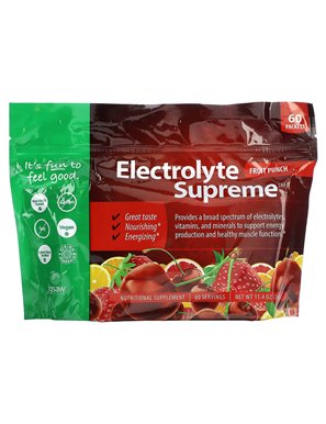 Jigsaw Health, Electrolyte Supreme, Fruit Punch, 60 Packets, 11.4 oz (324 g)