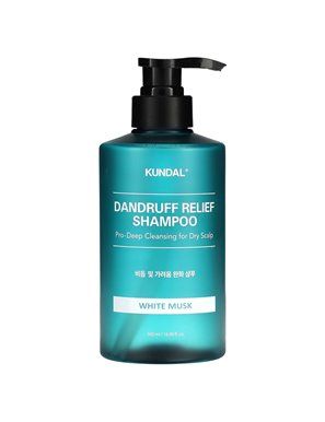Kundal, Schuppen-Linderungs-Shampoo, Weißer Moschus, 16,9 fl oz (500 ml)