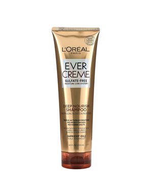 L'Oréal, Ever Creme, Odżywczy Szampon z Olejkiem z moreli, 8.5 uncji (250 ml)