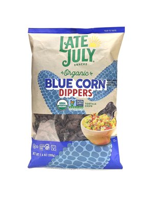 Late July, Organic Blue Corn Dippers, 7.4 oz (209 g)