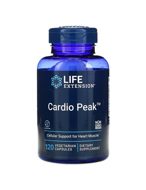Life Extension, Cardio Peak, 120 Vegetarian Capsules Life Extension, Cardio Peak, 120 Vegetarian Capsules