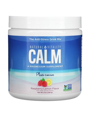 Concept Natural Vitality, CALM Plus Calcium, Anti-Stress-Getränkemix, Himbeer-Zitrone, 8 oz (226 g) Concept Natural Vitality, CALM Plus Calcium, Anti-Stress-Getränkemix, Himbeer-Zitrone, 8 oz (226 g)