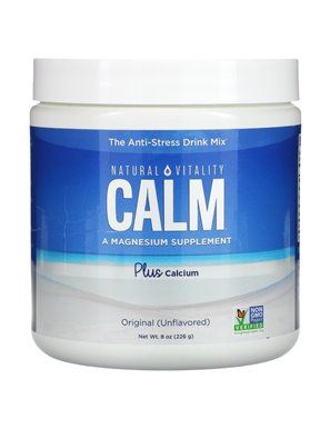 Natural Vitality Concept, CALM Plus Calcium, Anti-Stress Industrial Drink, Original (Unflavored), 8 oz (226 g) Natural Vitality Concept, CALM Plus Calcium, Anti-Stress Industrial Drink, Original (Unflavored), 8 oz (226 g)